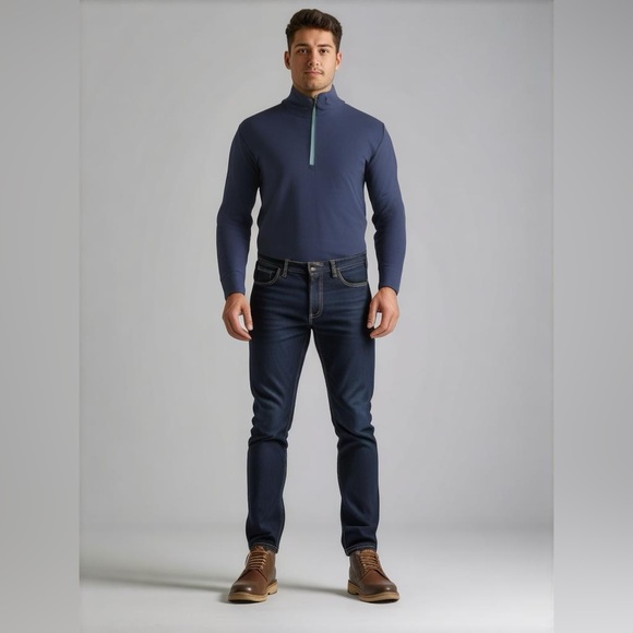 Men's Lululemon Shirt Size L Dark Blue